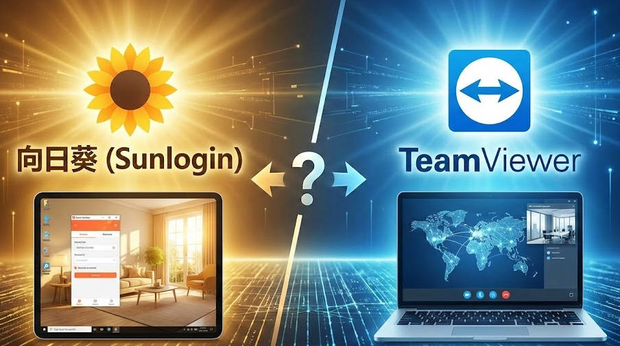向日葵和 TeamViewer 有什么区别