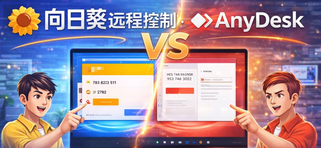 向日葵远程控制和AnyDesk哪个好